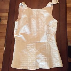 Banana Republic Peplum Top. Size 2. NWT