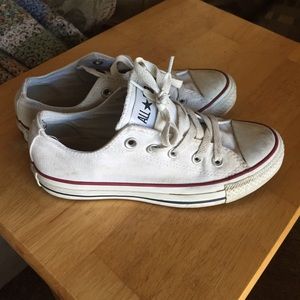 Used white converse!!