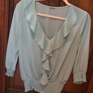 Light green/blue dress shirt