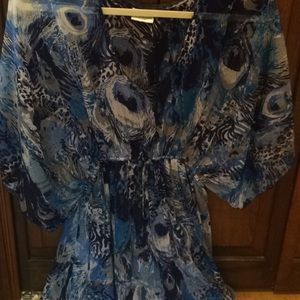 Beautiful long printed top