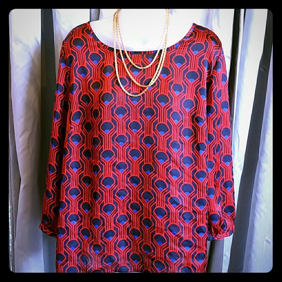 Merona Tops - Merona Modern pattern blouse.