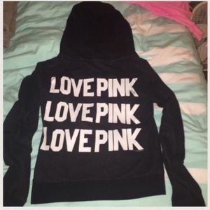 Black VS Pink jacket :)