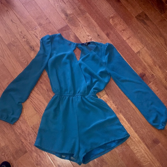 Long sleeved romper