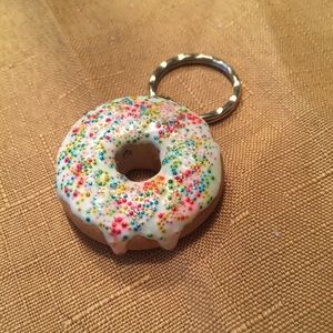 🍩Handmade Donut Keychain🍩 not a foam one🌈