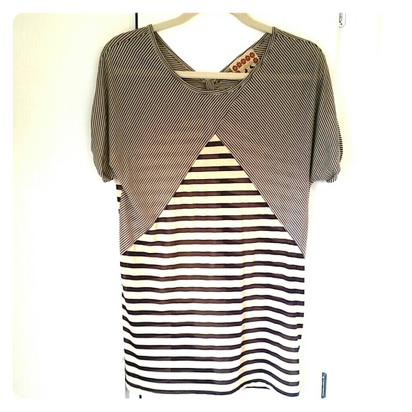 Chelsea and violet striped top