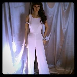 White BCBG Jumpsuit