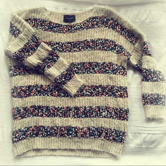 La Fee Verte gorgeous striped pullover from Anthro