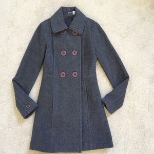 NWOT - BP. Wool Coat, Charcoal