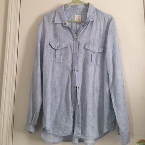 Vintage Boyfriend Button-Up