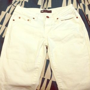 Levi's  535 white skinny jeans leggings junior