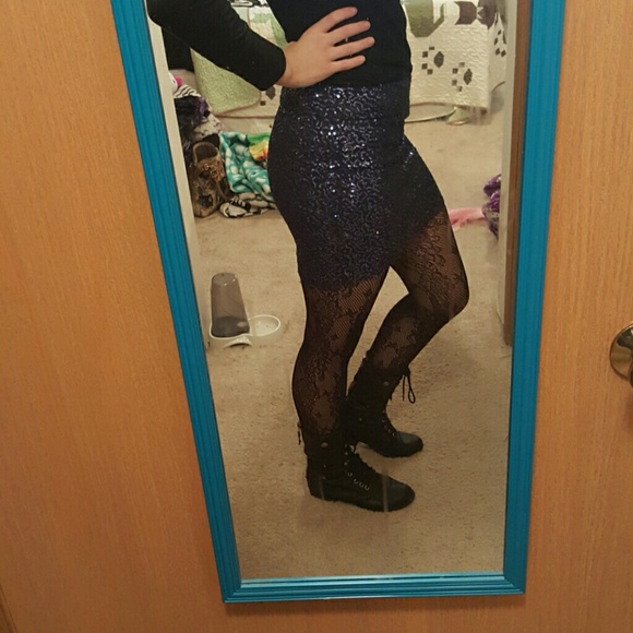 Sparkly Mini Skirt!