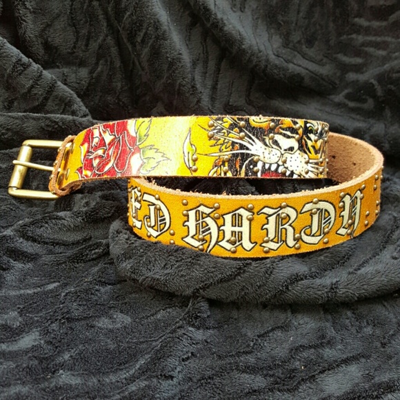 ED HARDY Leather Belt