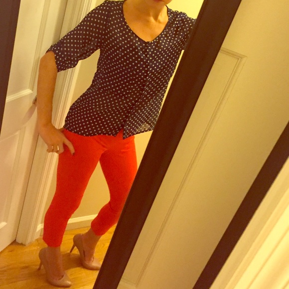 button-up blouse