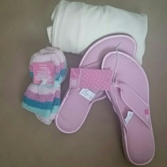 Pink slippers
