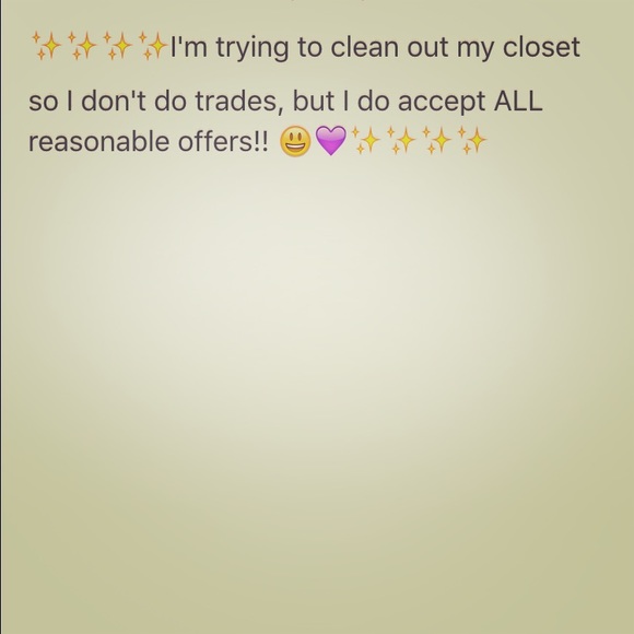 Accepting all reasonable offers