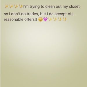 Accepting all reasonable offers