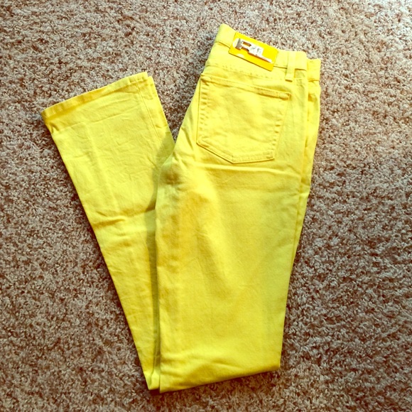 Yellow Ralph Lauren Jeans