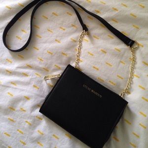 NWOT Steve Madden Black Crossbody