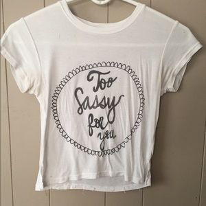Brandy Melville crop top