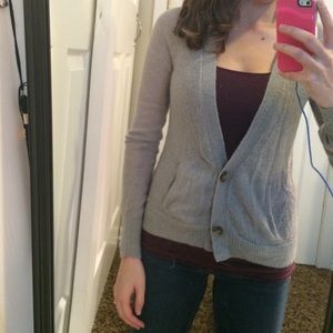 Light gray sweater