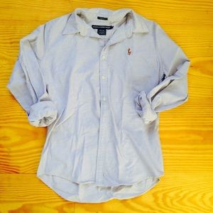 Ralph Lauren Sport Oxford w/Pink Seersucker