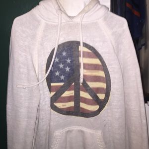 True Religion hoodie size s fits bigger than that
