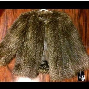 Nine west faux fur jacket