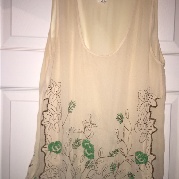 Left of center blouse