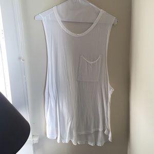 Bought at Brandy! White muscle t-shirt