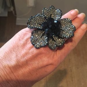 Oversized cocktail ring