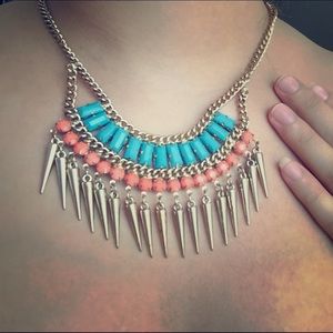 African tribal statement  necklace Aldo