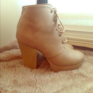 Nude Booties