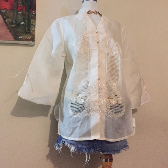 Vintage top from the Philippines