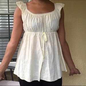 Yellow Maternity Blouse