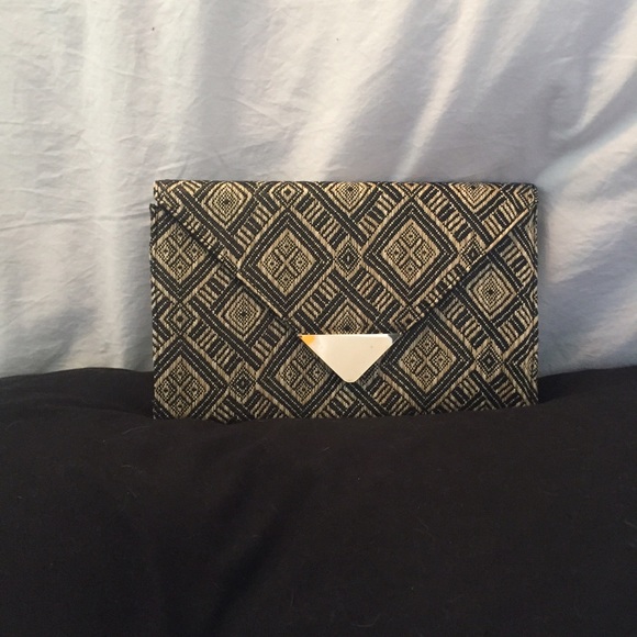 Saks Fifth Ave Envelope Clutch