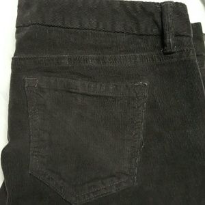 Banana Republic brown corduroy straight leg jeans!