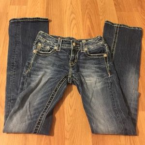 Gently used Miss Me boot cut jeans