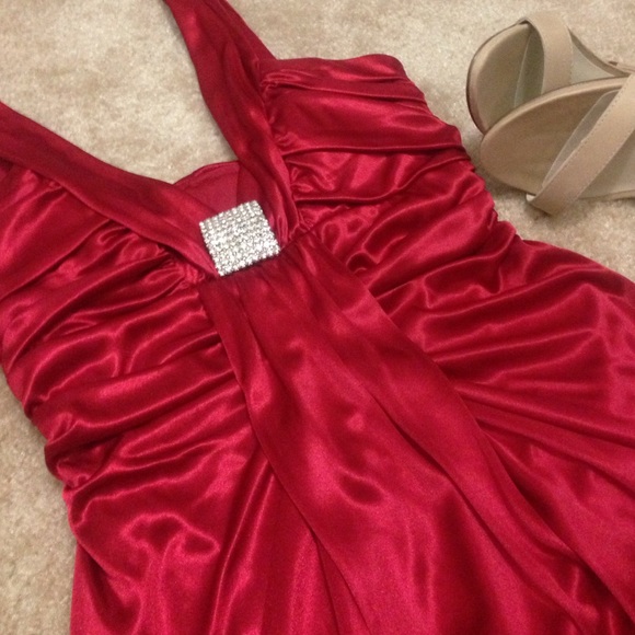 Red dress