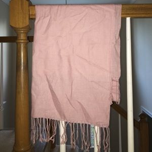 Pink pashmina scarf