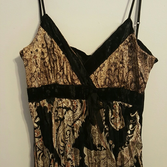 Mixit Black and Tan Tank Top