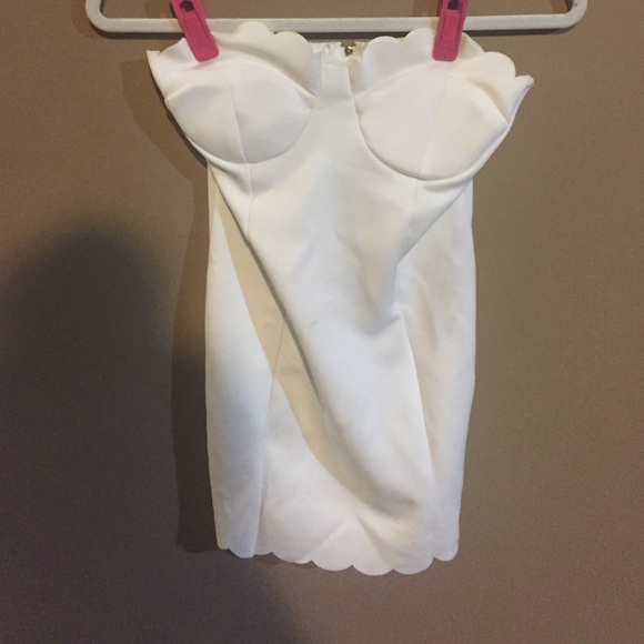 White short party dress