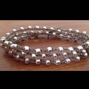 Handmade Crochet Wrap Necklace Bracelet Boho Chic