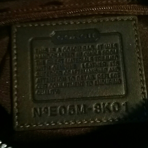 LAST DAY SALE...NWOT Authentic coach purse - Picture 3 of 4