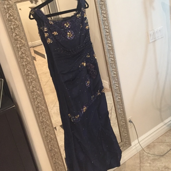 Custom evening gown