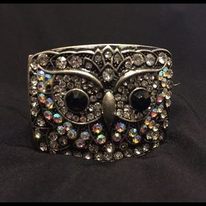 Owl elastic bangle
