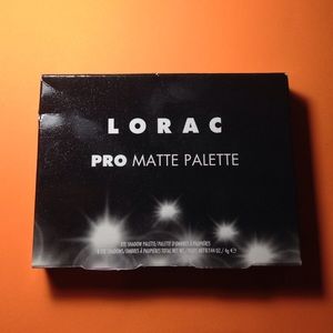 Lorac Pro Matte Eyeshadow Palette