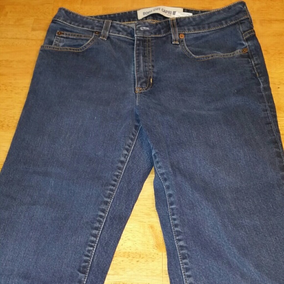 Denim capris