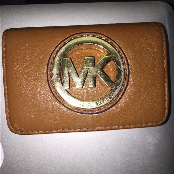 Michael Kors small wallet brown
