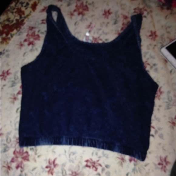 Large faded blue half shirt - Picture 1 of 1