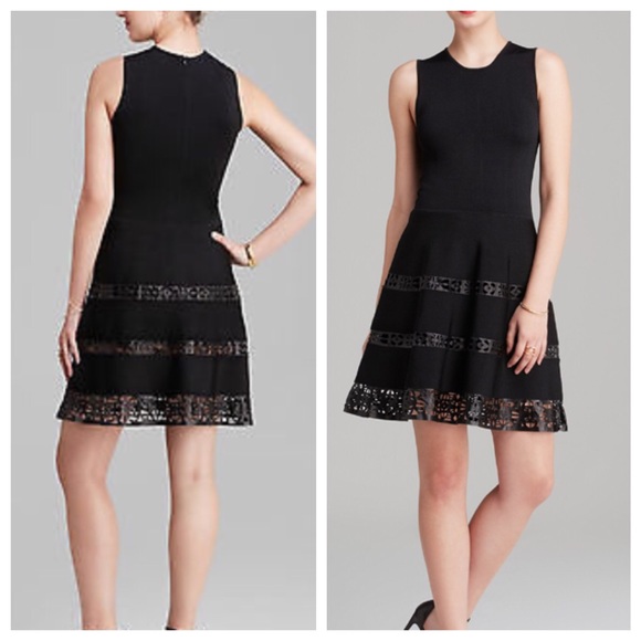 NWOT Black Serene Knit Dress - Picture 1 of 4